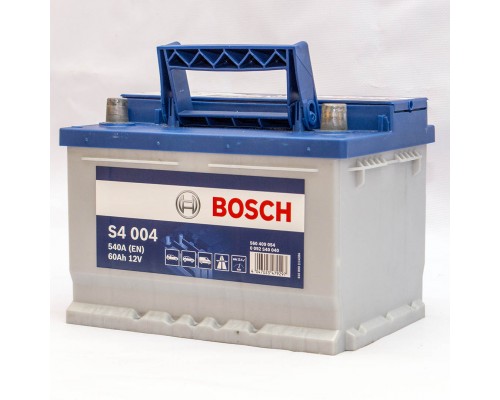 Акумулятор автомобільний 60Ah-12v Bosch S4004 (242х175х175) низький, R, EN540