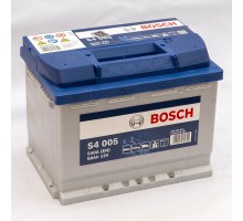 Аккумулятор автомобильный 60Ah-12v Bosch S4005 (242х175х190), R, EN540