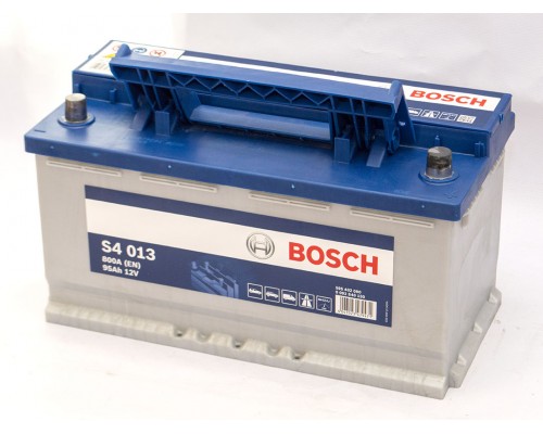 Акумулятор автомобільний 95Ah-12v Bosch S4013 (353х175х190), R, EN800