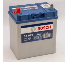 Акумулятор автомобільний 40Ah-12v Bosch S4019 Asia (187х127х227), L, EN330