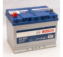 Акумулятор автомобільний 70Ah-12v Bosch S4027 Asia (261х175х220), L, EN630