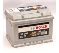 Акумулятор автомобільний 61Ah-12v Bosch S5004 (242х175х175) низький, R, EN610 