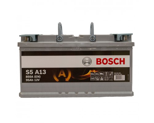 Акумулятор автомобільний 95Ah-12v Bosch AGM S5A13 (353х175х190) Start Stop, R, EN850