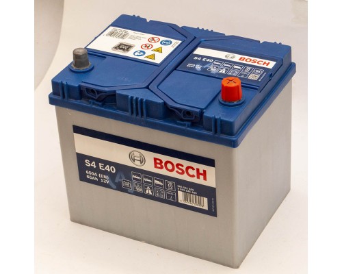 Акумулятор автомобільний 65Ah-12v Bosch EFB S4E40 (232х173х225) Asia Start Stop, R, EN650