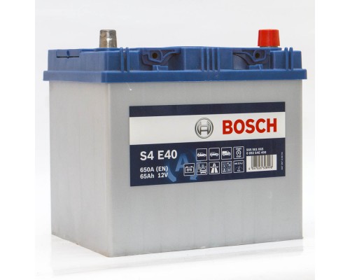 Акумулятор автомобільний 65Ah-12v Bosch EFB S4E40 (232х173х225) Asia Start Stop, R, EN650