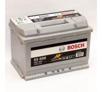 Акумулятор автомобільний 77Ah-12v Bosch S5008 (278х175х190), R, EN780