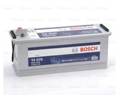 Акумулятор автомобільний 140Ah-12v BOSCH (T4076) (513x189x223),L,EN800