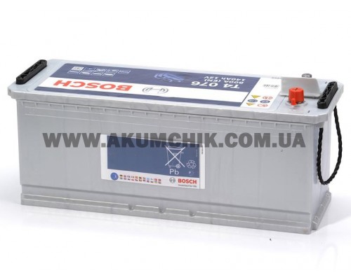 Акумулятор автомобільний 140Ah-12v BOSCH (T4076) (513x189x223),L,EN800