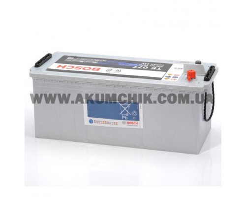 Акумулятор автомобільний 190Ah-12v BOSCH EFB (TE077) (513x223x223),L, EN1050