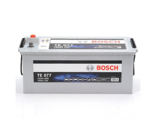 Акумулятор автомобільний 190Ah-12v BOSCH EFB (TE077) (513x223x223),L, EN1050