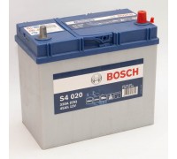 Акумулятор автомобільний 45Ah-12v Bosch S4020 Asia (238х129х227) тонкі клеми, R, EN330