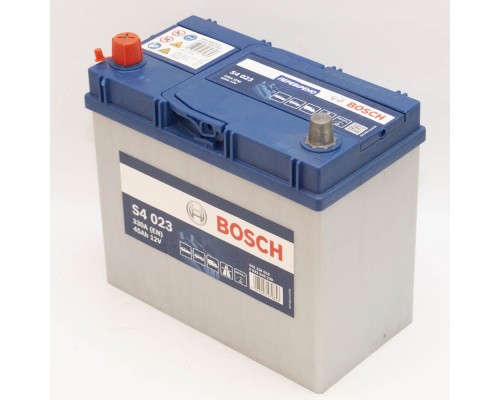 Акумулятор автомобільний 45Ah-12v Bosch S4023 Asia (238х129х227), L, EN330