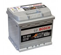 Аккумулятор автомобильный 54Ah-12v Bosch S5002 (207х175х190), R, EN530