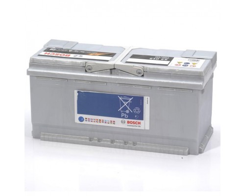Акумулятор автомобільний 110Ah-12v Bosch S5015 (393х175х190), R, EN920