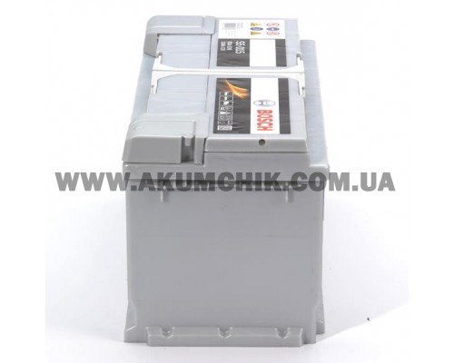 Акумулятор автомобільний 110Ah-12v Bosch S5015 (393х175х190), R, EN920