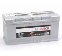 Аккумулятор автомобильный 110Ah-12v Bosch S5015 (393х175х190), R, EN920