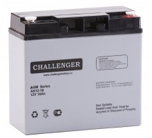 Акумуляторна батарея Challenger AS12-18, 12В, 18Ач, AGM