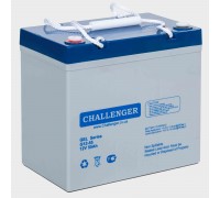 Аккумуляторная батарея Challenger G12-55,12В, 55Ач, GEL