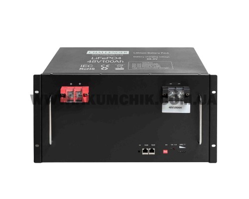 Акумуляторна батарея літій-залізо фосфатна (LiFePO4) Challenger LF48-100, 51.2В, 100Аг LF48-100