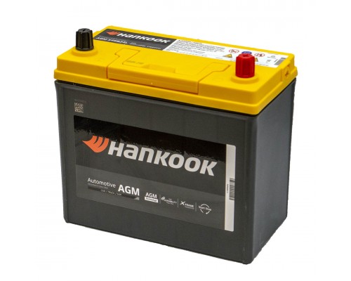 Акумулятор автомобільний 45Ah-12v Hankook AGM Asia (234х127х220) Start Stop, R, EN370  3042