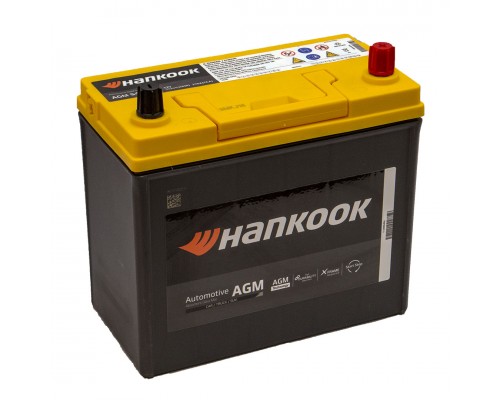 Акумулятор автомобільний 45Ah-12v Hankook AGM Asia (234х127х220) Start Stop, R, EN370  3042