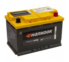 Акумулятор автомобільний 70Ah-12v Hankook AGM 5720 (278х175х190) Start Stop, R, EN760 