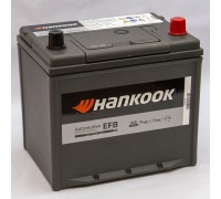 Акумулятор автомобільний 65Ah-12v Hankook EFB Asia Q85(90D23L) (232х175х225) Start Stop, R, SAE670