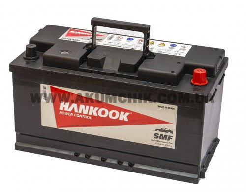 Акумулятор автомобільний 100Ah-12v Hankook SMF 60038 (353х175х190), R, EN850 3159