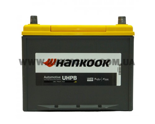 Акумулятор автомобільний 85Ah-12v Hankook UHPB Asia UMF115D26L (261х175х220), R, EN680 1908