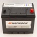 Акумулятор автомобільний 72Ah-12v Hankook Asia MF90D26FL (261х175х220), R, CCA650