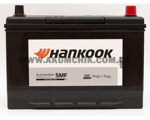 Акумулятор автомобільний 100Ah-12v Hankook MF120D31FL (303х175х220) SMF Asia, R, CCA850 2952