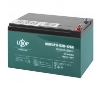 Тяговый аккумулятор LogicPower LP 6-DZM-12 Ah - под Болт М5