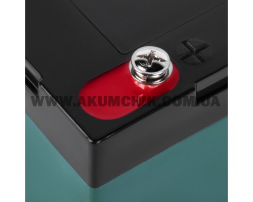 Тяговий свинцево-кислотний акумулятор LP 6-DZM-12 Ah - під Болт М5