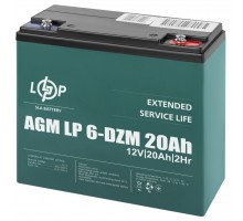 Тяговий свинцево-кислотний акумулятор LP 6-DZM-20 Ah