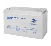 Аккумулятор мультигелевый LogicPower LPM-MG 12V - 100 Ah, 12В, 100Ач