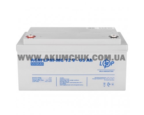 Акумулятор мультигелевий LogicPower LPM-MG 12V - 165 Ah