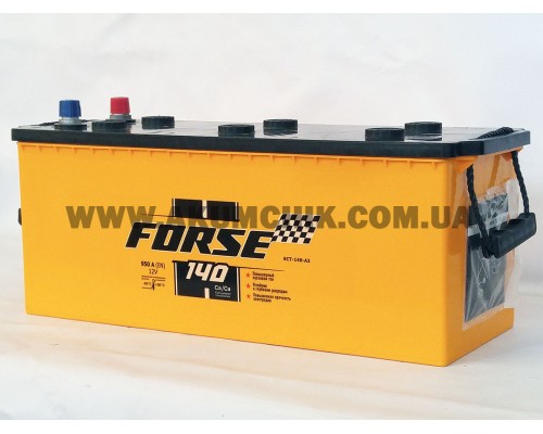 Акумулятор автомобільний 140Ah-12V Forse (513х189х223), L, EN950 3138