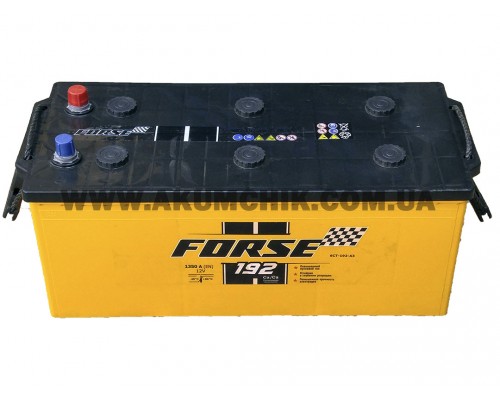 Акумулятор автомобільний 192Ah-12V Forse (513х223х223), L, EN1350 3139
