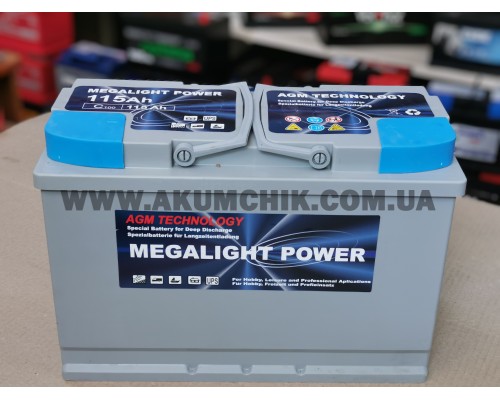 Акумуляторна батарея MONBAT Megalight Power 12V 115Ah AGM