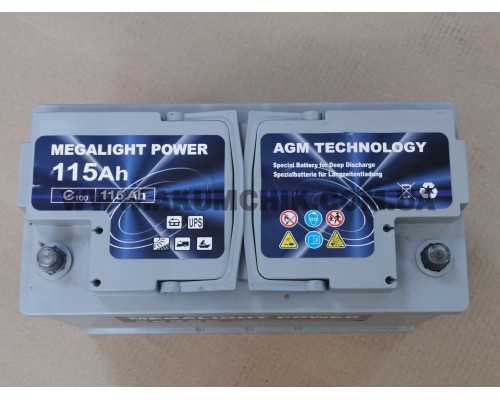 Акумуляторна батарея MONBAT Megalight Power 12V 115Ah AGM