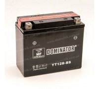 Аккумулятор мотоциклетный 12Ah-12v YT12B-BS Dominator (150х70х130) AGM, L, EN180