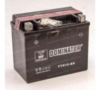 Акумулятор мотоциклетний 12Ah-12v YTX12-BS Dominator (150х87х130) AGM, L, EN180