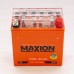 Акумулятор мотоциклетний 5Ah-12v Maxion 12N5L-BS (120х60х130) GEL, R, EN65 1102
