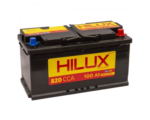 Акумулятор автомобільний 100Ah-12V HILUX (355х175х190), R, CCA820