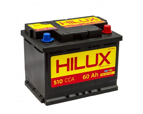 Акумулятор автомобільний 60Ah-12V HILUX (242х175х190), R, EN510 2939