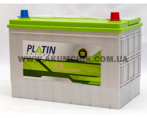 Акумулятор автомобільний 100Ah-12v Platin EFB Start Stop (303х173х225) asia, R, EN830