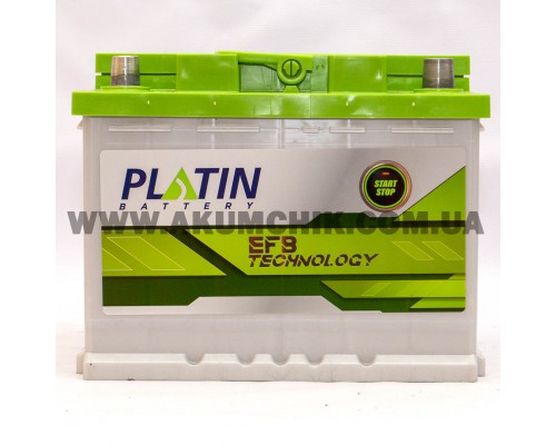 Акумулятор автомобільний 65Ah-12v Platin EFB Start Stop (242х175х190), R, EN650