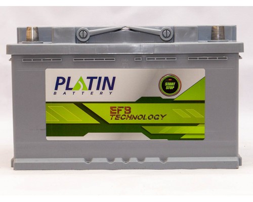 Акумулятор автомобільний 85Ah-12v Platin EFB Start Stop (315х175х190), R, EN800 3668