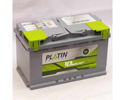 Акумулятор автомобільний 85Ah-12v Platin EFB Start Stop (315х175х190), R, EN800 3668