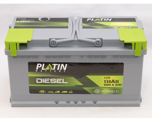 Акумулятор автомобільний 110Ah-12V Platin Diesel (355х175х190), R, EN1000 3715